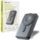PowerBank Mobile Origin PB11 με Ασύρματη Φόρτιση MagSafe 15W / KickStand / Ενσωματωμένα Καλώδια Type-C & Lightning και 1 x Θύρα Type-C 20W 10.000mAh - Black (MO-WMP-PB11)