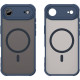 Θήκη iPhone Air Techsuit HaloFrost II MagSafe Σκληρή Ημιδιάφανη με MagSafe - Navy Blue (5949419296756)