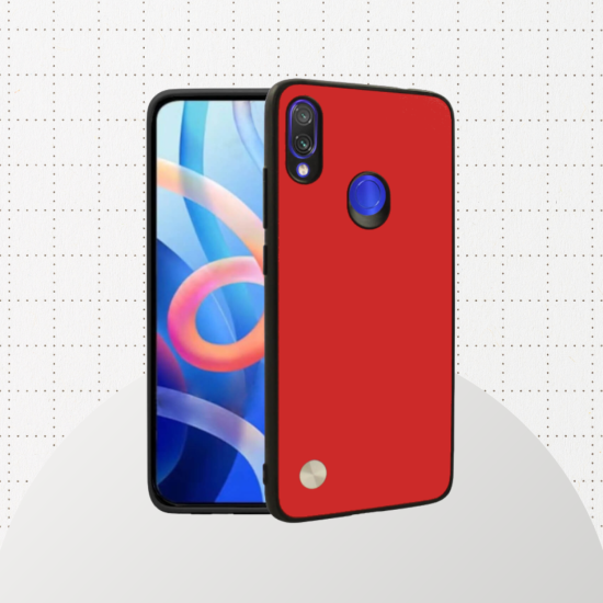 Θήκη Xiaomi Redmi Note 7 / Note 7 Pro Bodycell Vegan Cover Σκληρή - Red (5206015078088)