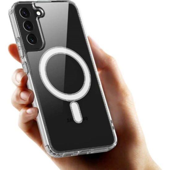 Θήκη Samsung Galaxy S22 Plus 5G Bodycell Clear Case Διάφανη με MagSafe - Clear (5206015083501)