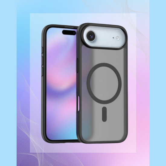 Θήκη iPhone Air Bodycell MagSafe Backcover Σκληρή Ημιδιάφανη με MagSafe - Matte Black (5206015083839)
