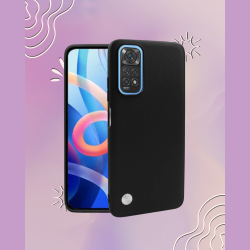 Θήκη Xiaomi Redmi Note 11 / 11S Bodycell Vegan Cover Σκληρή - Black (5206015077616)