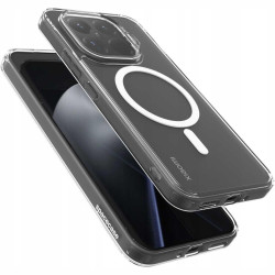 Θήκη Xiaomi 15T Pro Spacecase Clear MagSafe Σκληρή Διάφανη με MagSafe - White (5905719132828)