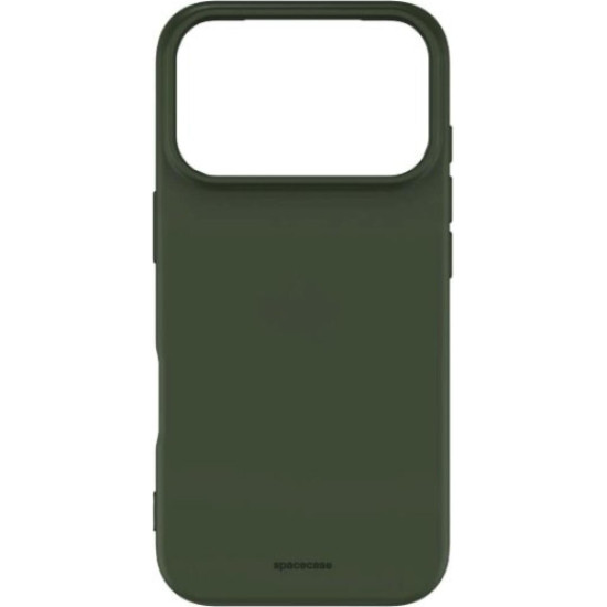 Θήκη iPhone 17 Pro Spacecase Silicone Case Σιλικόνης - Dark Green (5905719131371)