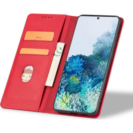 Θήκη Xiaomi Redmi 15C 5G / Poco C85 5G Bodycell Book Case Πορτοφόλι - Red (5206015084584)