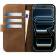 Θήκη iPhone 17 Pro Max Rosso Elite Δερμάτινο Πορτοφόλι με MagSafe - Brown (8719246484728)
