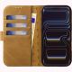 Θήκη iPhone 17 Pro Max Rosso Elite Δερμάτινο Πορτοφόλι με MagSafe - Light Brown (8719246484735)