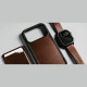Θήκη iPhone 17 Pro Max Nomad Rugged Leather Case Horween Ανθεκτική Δερμάτινη με MagSafe - Rustic Brown (NM011796858)