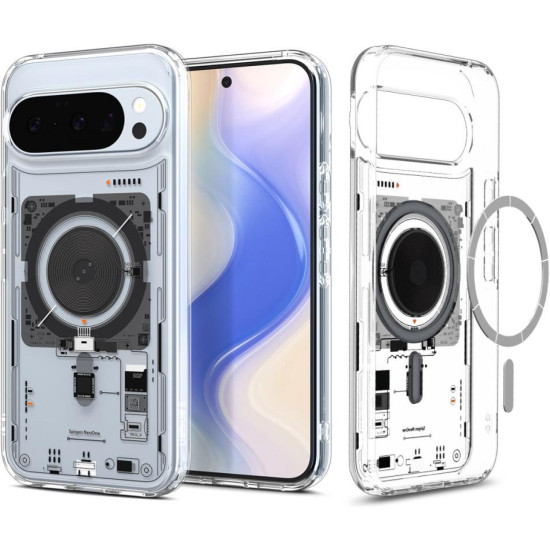 Θήκη Google Pixel 10 Pro XL Spigen Ultra Hybrid MagFit Ανθεκτική Σκληρή με MagSafe Qi2 - Neo One (ACS09727)