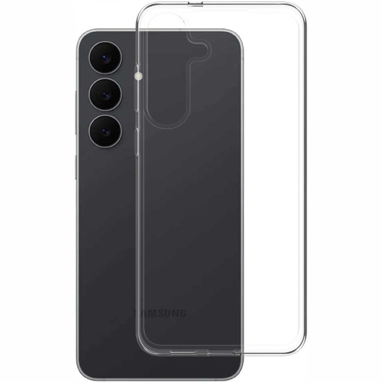 Θήκη Samsung Galaxy S25 FE Spacecase Clear Case Διάφανη Σιλικόνης 1mm - Transparent (5905719132651)