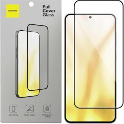 Tempered Glass Samsung Galaxy S25 FE Spacecase Full Cover Glass Full Face Αντιχαρακτικό Γυαλί Προστασίας Οθόνης - Black (5905719132606)