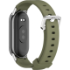 Λουράκι Xiaomi Smart Band 10 / 10 NFC / 9 / 9 NFC / 8 / 8 NFC Tech-Protect Iconband Classic Σιλικόνης - Army Green (5906302331406)
