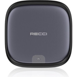 Καλώδιο Type-C Recci Retractable Πτυσσόμενο RS36T 4 in 1 Φόρτισης & Μεταφοράς Δεδομένων με KickStand σε Type-C / Lightning / USB-A / MicroUSB 65W 100cm - Black (6955482531501)