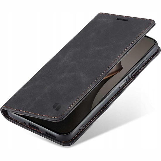 Θήκη Xiaomi 15T Pro Spacecase Wallet Πορτοφόλι - Black (5905719132804)