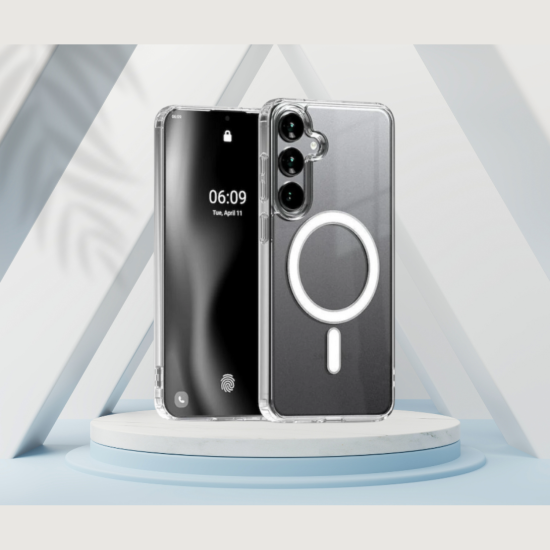 Θήκη Samsung Galaxy S25 Plus Bodycell Clear Case Διάφανη Σκληρή με MagSafe - Clear (5206015083631)