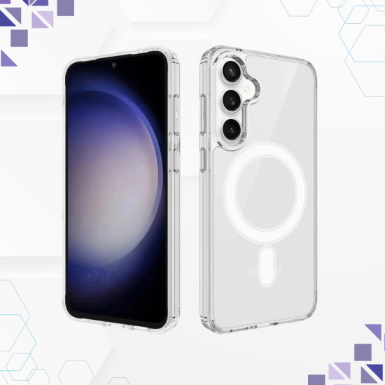 Θήκη Samsung Galaxy S24 FE Bodycell Clear Case Διάφανη Σκληρή με MagSafe - Clear (5206015083587)