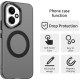 Θήκη Honor 400 Techsuit CandyCase Σκληρή Ημιδιάφανη με MagSafe - Black (5949419310810)