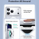 Θήκη iPhone 17 Pro Max ESR Classic Hybrid Magnetic Ανθεκτική με MagSafe & Κάλυμμα για Camera Control - Clear Shimmer (4894240289457)