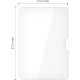 Tempered Glass iPad Pro 13" 2025 / 2024 / iPad Air 13" 2026 / 2024 Tech-Protect Glass Fit+ Αντιχαρακτικό Γυαλί Προστασίας Οθόνης 2 Τεμάχια - Clear (5906302335831)