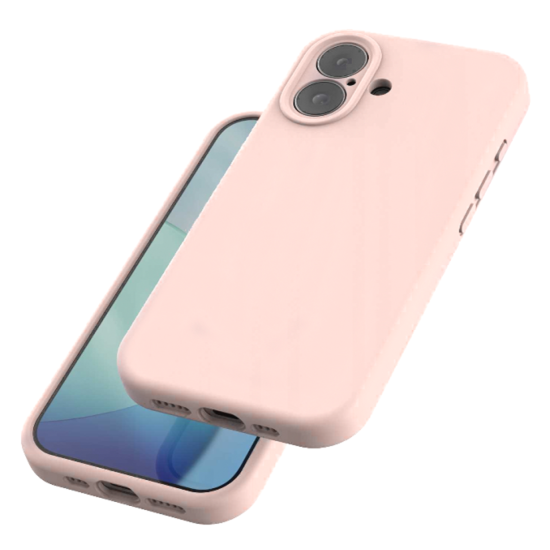 Θήκη iPhone 17 Spacecase Silicone Mag Case Σιλικόνης με MagSafe - Baby Pink (5905719132088)