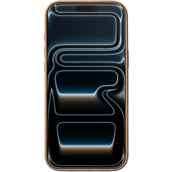 Θήκη iPhone 17 Pro Rosso Elite Back Cover Δερμάτινη με MagSafe - Light Brown (8719246484582)