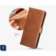 Θήκη iPhone 17 Pro Rosso Deluxe Δερμάτινο Πορτοφόλι - Brown (8719246484322)