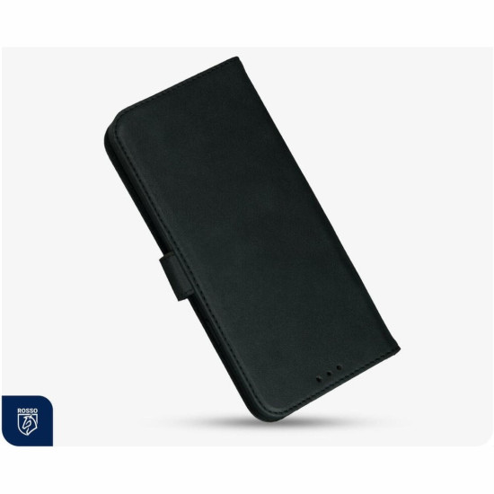 Θήκη Google Pixel 10 / 10 Pro Rosso Deluxe Δερμάτινο Πορτοφόλι - Black (8719246479359)