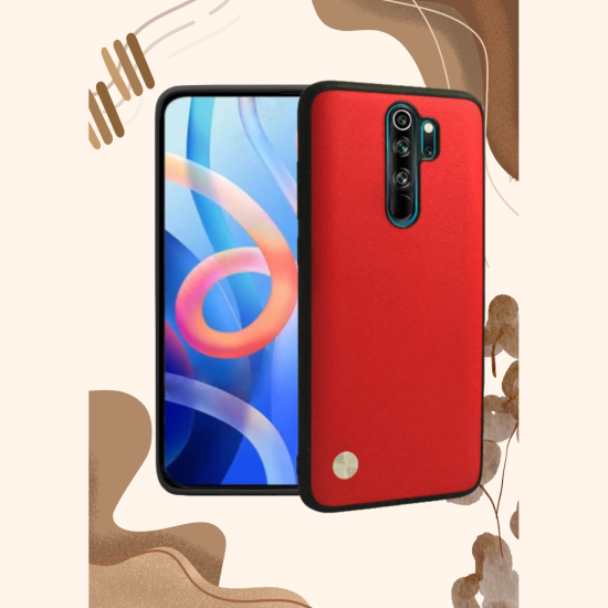 Θήκη Xiaomi Redmi Note 8 Pro Bodycell Vegan Cover Σκληρή - Red (5206015078163)