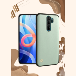 Θήκη Xiaomi Redmi Note 8 Pro Bodycell Vegan Cover Σκληρή - Light Green (5206015078156)