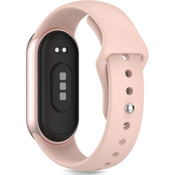 Λουράκι Xiaomi Smart Band 10 / 10 NFC / 9 / 9 NFC / 8 / 8 NFC Tech-Protect Iconband Pure Σιλικόνης - Baby Pink (5906302331031)