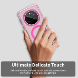 Θήκη Honor Magic7 Pro Techsuit CandyCase Σκληρή Ημιδιάφανη με MagSafe - Pink (5949419311046)