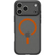 Θήκη iPhone 17 Pro Max Spigen Ultra Hybrid MagFit Ανθεκτική Σκληρή με MagSafe - Frost Black / Orange (ACS10482)