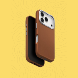Θήκη iPhone 17 Pro Uniq Lyden Ανθεκτική με MagSafe από Premium Vegan Δέρμα & Μεταλλικό Πλαίσιο Κάμερας - Caramel (UNIQ-IP6.3P(2025)-LYDMCML)