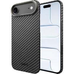 Θήκη iPhone Air Nekit Fiber Σκληρή με MagSafe Aramid Fiber 1mm 1500D Kevlar - Black (8719246494536)