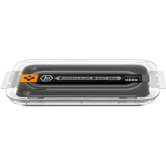 Tempered Glass iPhone 17 Pro Max / 16 Pro Max Spigen GLAS.tR EZ Fit Pro HD Αντιχαρακτικό Γυαλί Προστασίας Οθόνης - Clear (AGL10095)