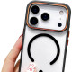Θήκη iPhone 17 Pro Max Bodycell DualTone Hybrid Case Διάφανη Σκληρή με MagSafe & TPU Bumper - Black (5206015085215)