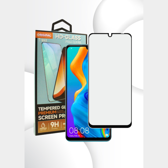 Tempered Glass Samsung Galaxy A07 4G T-Max Premium Full Glue Αντιχαρακτικό Γυαλί Προστασίας Οθόνης - Black (5206015085277)