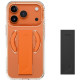 Θήκη iPhone 17 Pro Uniq Heldro Air Διάφανη με FlexGrip & MagSafe - Volt Orange (UNIQ-IP6.3P(2025)-HELAMVORG)
