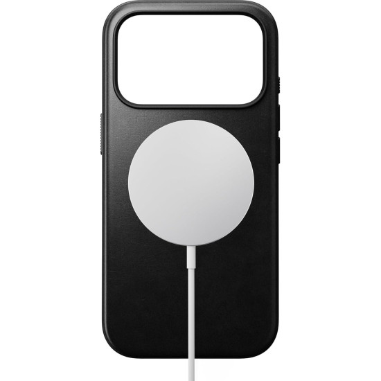 Θήκη iPhone 17 Pro Max Nomad Modern Leather Case Horween Δερμάτινη με MagSafe - Black (NM014254858)