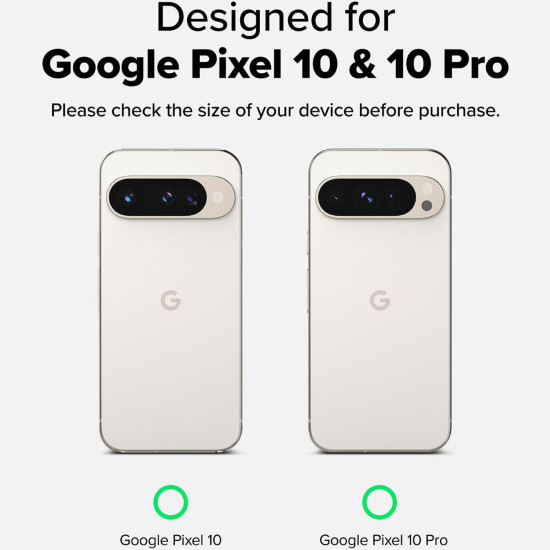 Θήκη Google Pixel 10 / 10 Pro Ringke Fusion Σκληρή με TPU Bumper - Matte Clear (8800293856986)