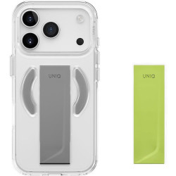 Θήκη iPhone 17 Pro Uniq Heldro Air Διάφανη με FlexGrip & MagSafe - Lucent Clear (UNIQ-IP6.3P(2025)-HELAMLCLR)