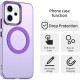 Θήκη Oppo Reno14 Techsuit CandyCase Σκληρή Ημιδιάφανη με MagSafe - Purple (5949419349339)