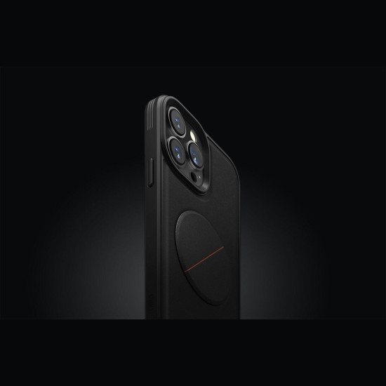 Θήκη iPhone 14 Pro Max Uniq Novo Ανθεκτική Σκληρή με KickStand & Grip - Black (UNIQ-IP6.7PM(2022)-NOVOBLK)