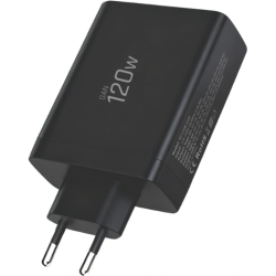 Φορτιστής Tech-Protect NC120W GaN Γρήγορος Ταξιδιού / Αντάπτορας με 1 x USB-A / 3 x Type-C 120W - Black (5906302335930)
