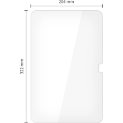 Tempered Glass Samsung Galaxy Tab S11 Ultra / S10 Ultra / S9 Ultra / S8 Ultra 14.6" Tech-Protect Glass Fit+ Αντιχαρακτικό Γυαλί Προστασίας Οθόνης 2 Τεμάχια - Clear (5906302332618)
