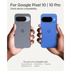 Θήκη Google Pixel 10 / 10 Pro Spigen Ultra Hybrid MagFit Ανθεκτική Σκληρή με MagSafe Qi2 - Clear / White (ACS09702)