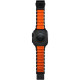 Λουράκι Apple Watch Ultra/SE/11/10/9/8/7/6/5/4 (49/46/45/44mm) Nomad Stratos Band Αδιάβροχο από Premium FKM & Τιτάνιο - Black Titanium / Ultra Orange (NM011116858)