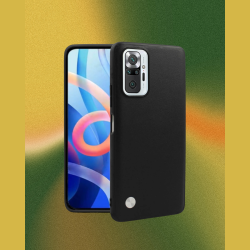Θήκη Xiaomi Redmi Note 10 Pro Bodycell Vegan Cover Σκληρή - Black (5206015077494)