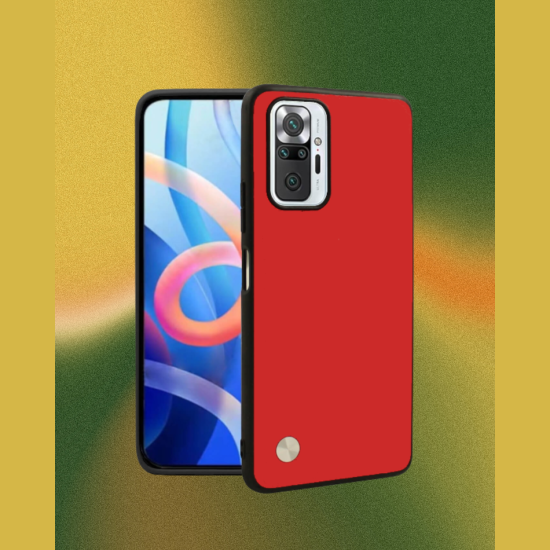Θήκη Xiaomi Redmi Note 10 Pro Bodycell Vegan Cover Σκληρή - Red (5206015077524)