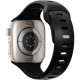 Λουράκι Apple Watch Ultra/SE/11/10/9/8/7/6/5/4 (49/46/45/44mm) Nomad Tempo Band Αδιάβροχο FKM & Αλουμίνιο - Black (NM011444858)